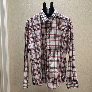 Express Fitted dress shirt ; XL 17-17 1/2